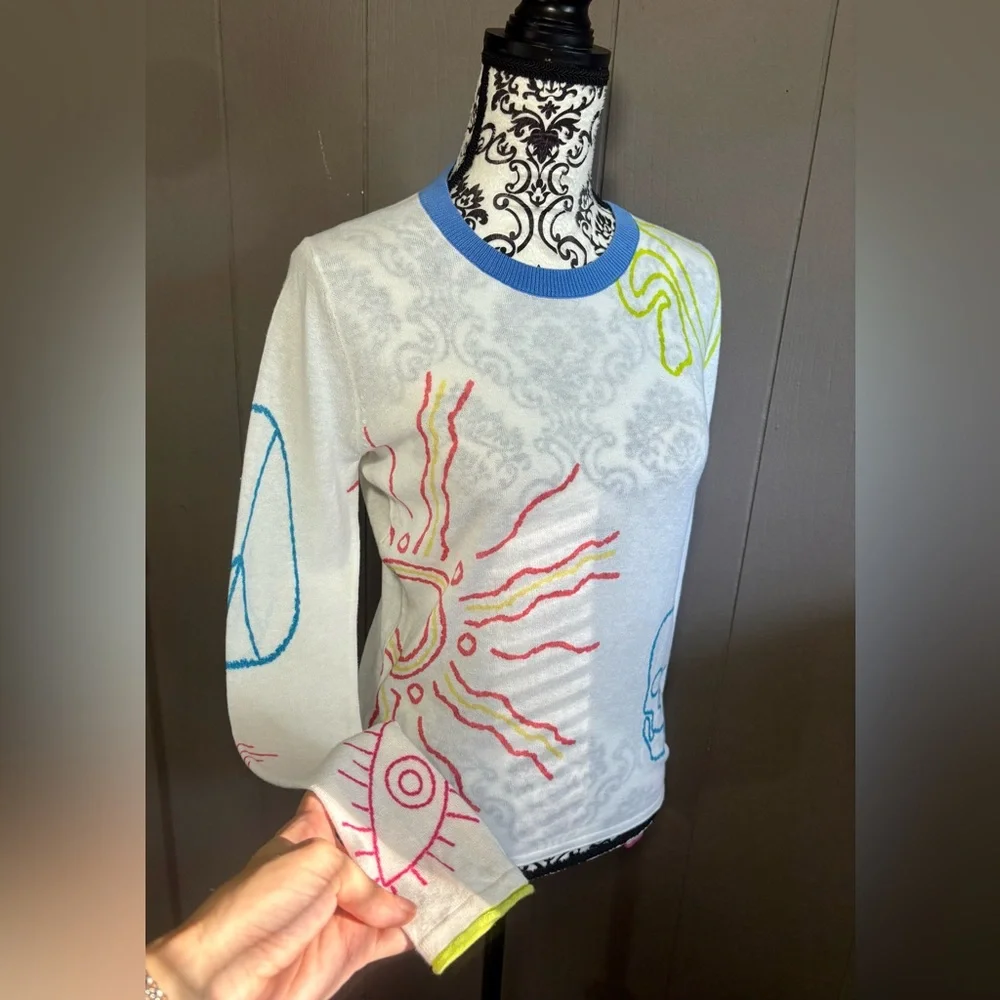27 MILES MALIBU May Graphic Sweater - Picture 2 of 4